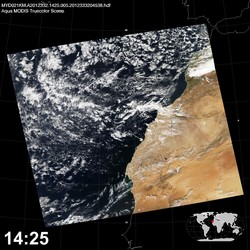 Level 1B Image at: 1425 UTC