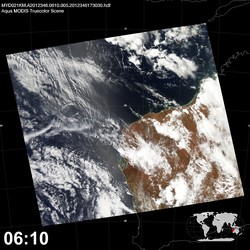 Level 1B Image at: 0610 UTC