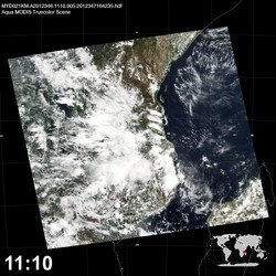 Level 1B Image at: 1110 UTC