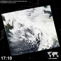 Level 1B Image at: 1710 UTC