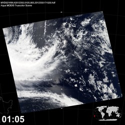 Level 1B Image at: 0105 UTC