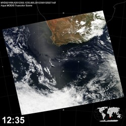 Level 1B Image at: 1235 UTC