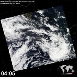 Level 1B Image at: 0405 UTC