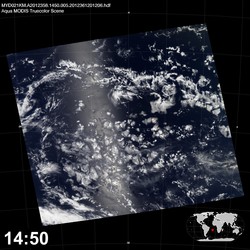 Level 1B Image at: 1450 UTC