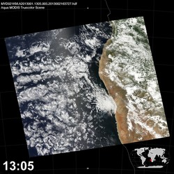 Level 1B Image at: 1305 UTC