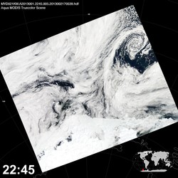 Level 1B Image at: 2245 UTC