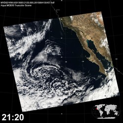 Level 1B Image at: 2120 UTC