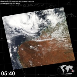 Level 1B Image at: 0540 UTC