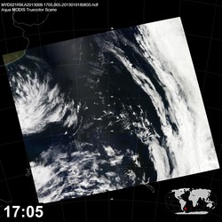 Level 1B Image at: 1705 UTC