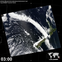 Level 1B Image at: 0300 UTC