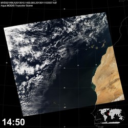 Level 1B Image at: 1450 UTC