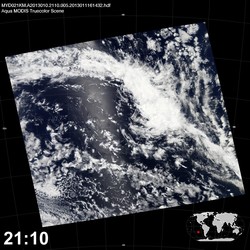 Level 1B Image at: 2110 UTC