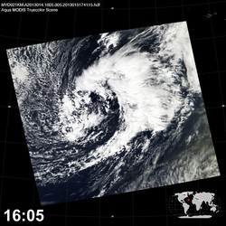 Level 1B Image at: 1605 UTC