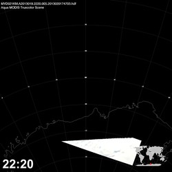 Level 1B Image at: 2220 UTC