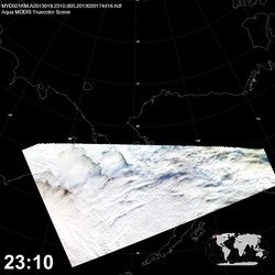 Level 1B Image at: 2310 UTC