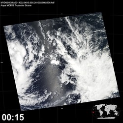 Level 1B Image at: 0015 UTC