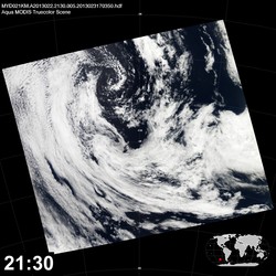 Level 1B Image at: 2130 UTC