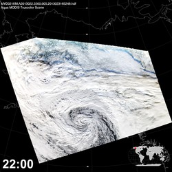 Level 1B Image at: 2200 UTC