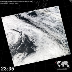 Level 1B Image at: 2335 UTC