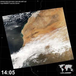 Level 1B Image at: 1405 UTC