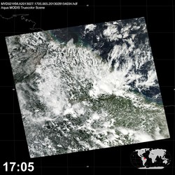 Level 1B Image at: 1705 UTC