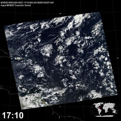 Level 1B Image at: 1710 UTC