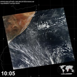 Level 1B Image at: 1005 UTC