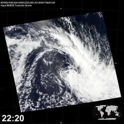 Level 1B Image at: 2220 UTC