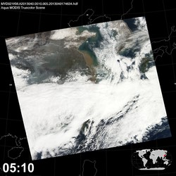 Level 1B Image at: 0510 UTC