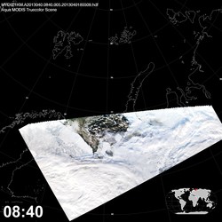 Level 1B Image at: 0840 UTC