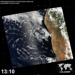 Level 1B Image at: 1310 UTC