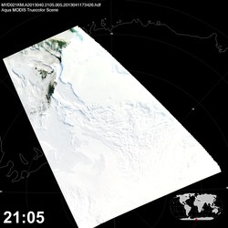 Level 1B Image at: 2105 UTC