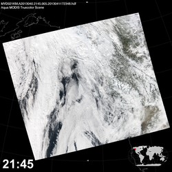 Level 1B Image at: 2145 UTC