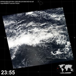 Level 1B Image at: 2355 UTC