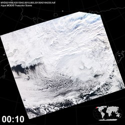 Level 1B Image at: 0010 UTC