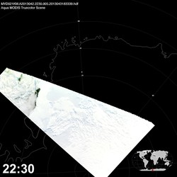 Level 1B Image at: 2230 UTC