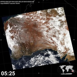 Level 1B Image at: 0525 UTC