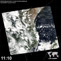 Level 1B Image at: 1110 UTC