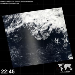 Level 1B Image at: 2245 UTC