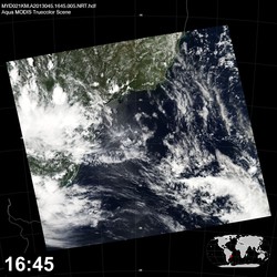 Level 1B Image at: 1645 UTC