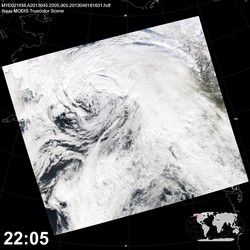 Level 1B Image at: 2205 UTC