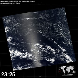 Level 1B Image at: 2325 UTC