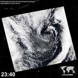 Level 1B Image at: 2340 UTC