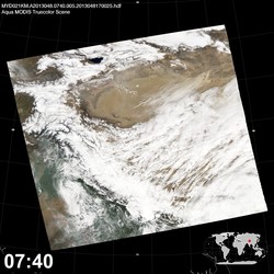 Level 1B Image at: 0740 UTC