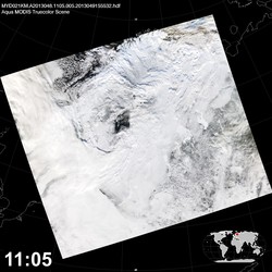 Level 1B Image at: 1105 UTC