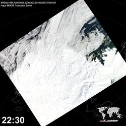 Level 1B Image at: 2230 UTC