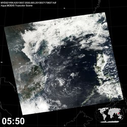 Level 1B Image at: 0550 UTC