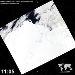 Level 1B Image at: 1105 UTC