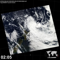 Level 1B Image at: 0205 UTC