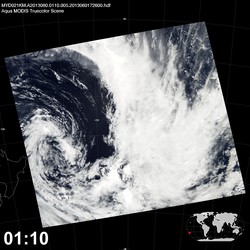 Level 1B Image at: 0110 UTC